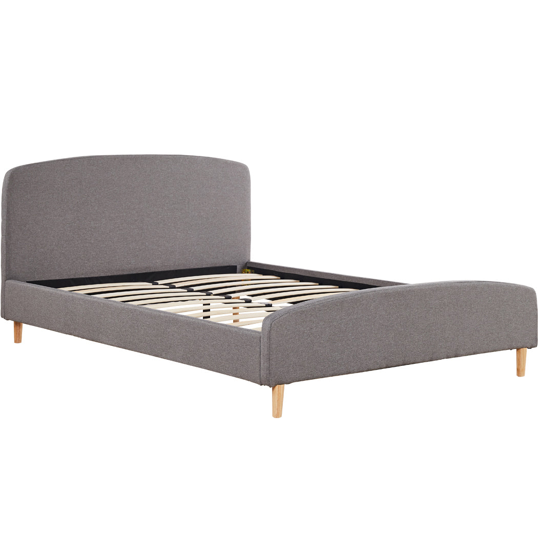 Levede Double Bed Frame Wooden Platform-1919892911114293248