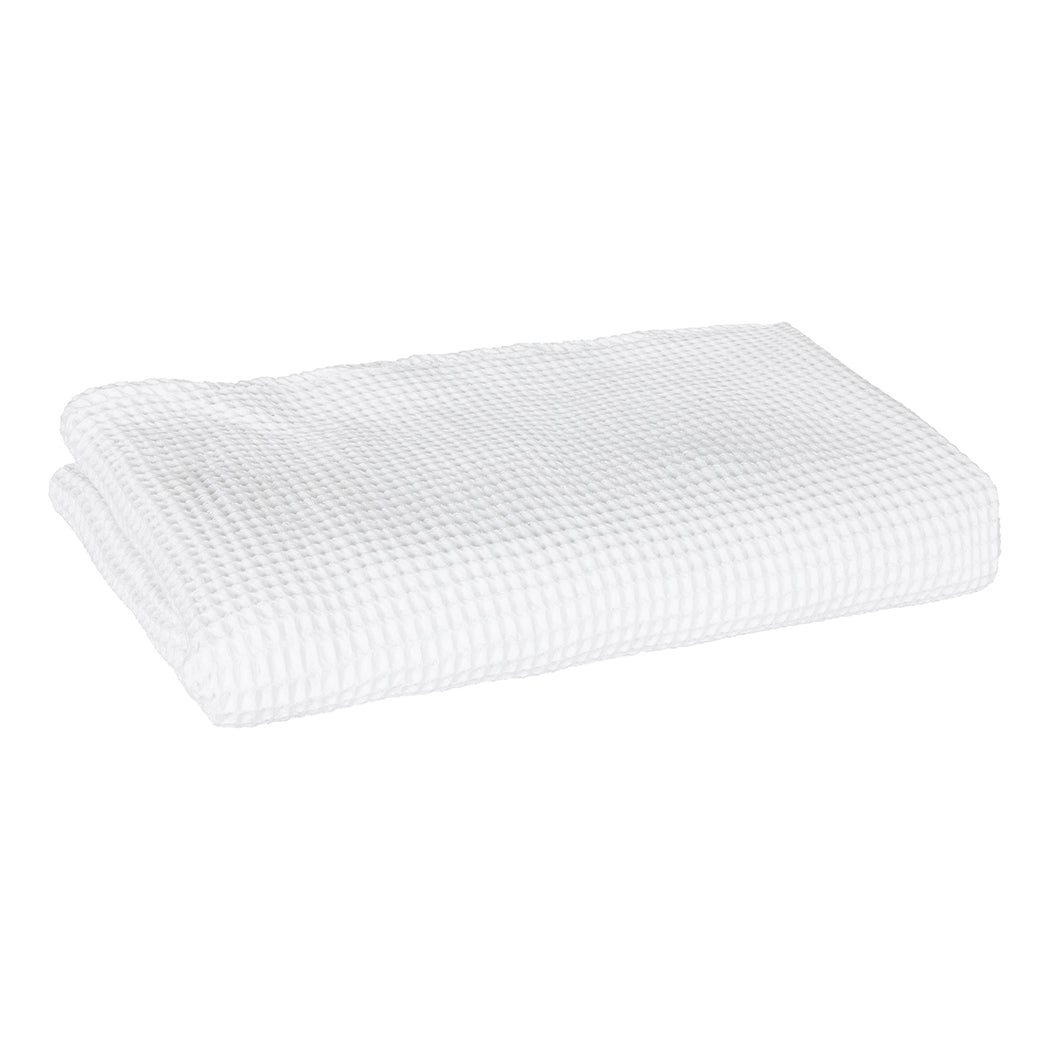 DreamZ Throw Blanket Cotton Waffle Blankets White King-1919892916566888448