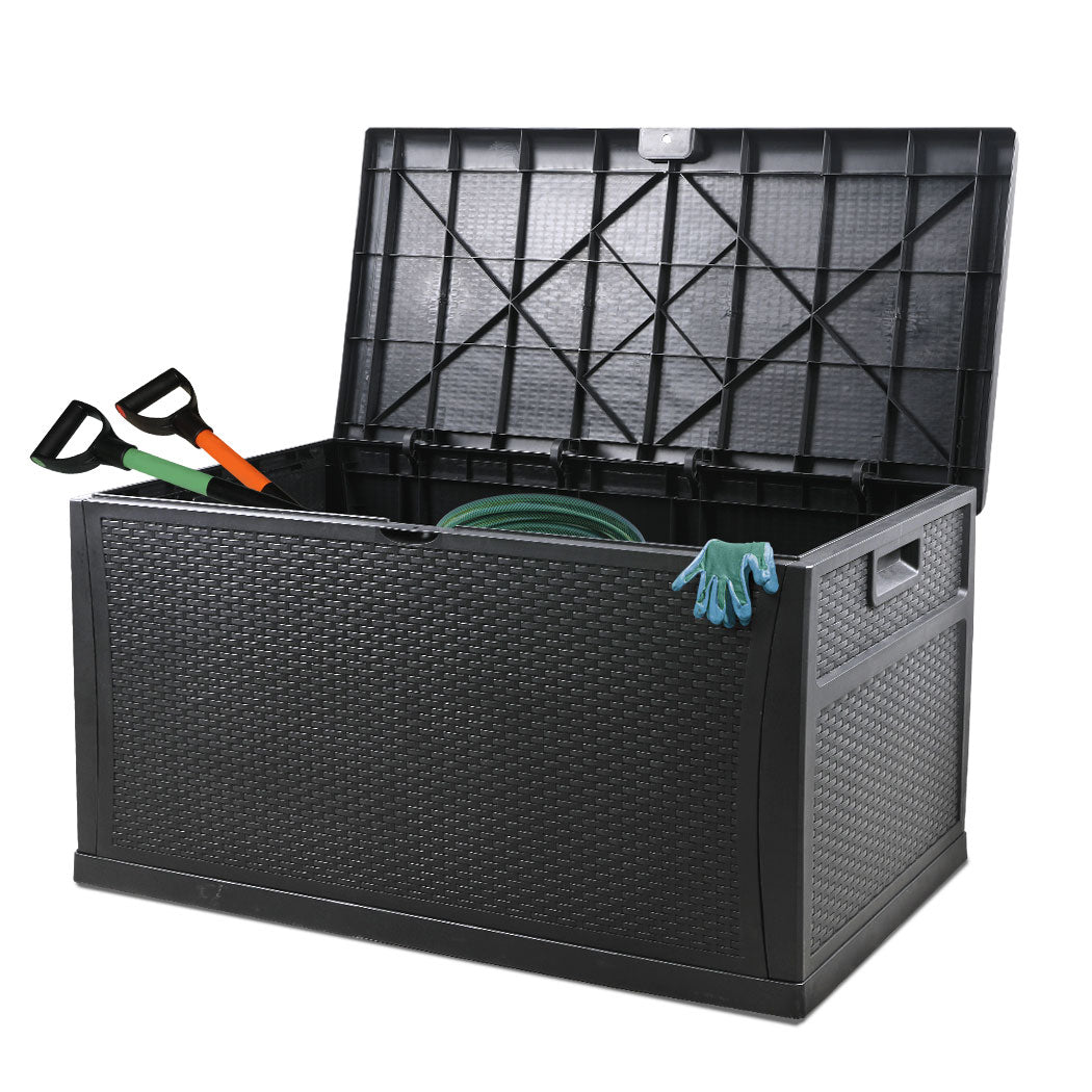 460L Outdoor Storage Box Garden Lockable-1919892859692126208