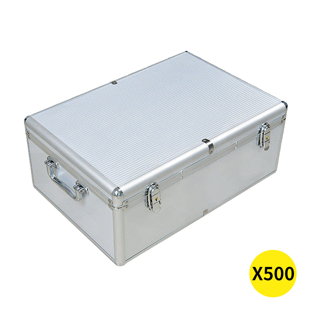 500 Discs Aluminium CD DVD Cases Bluray-1954802610502504448