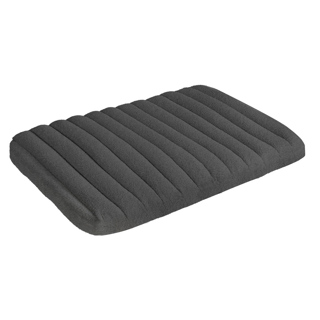 Pawz XL Size Orthopedic Dog Bed with Sherpa Plush Removable Cover in Grey-1954802482848862208