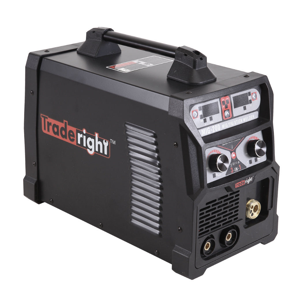 Traderight MIG Welder 200A MIG TIG MMA-1919892821272301568