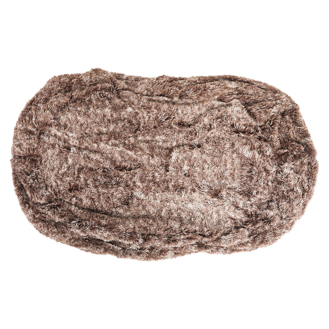 PaWz Replacement Pet Bed Cover Zipper Brown Cover-1954802556026884096