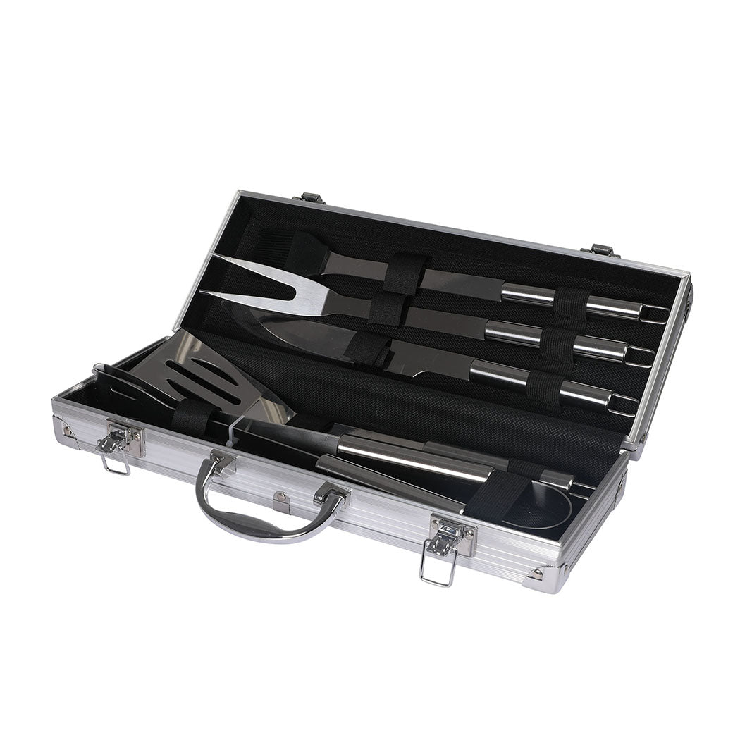 Moyasu 5Pcs BBQ Tool Set Stainless Steel-1919892909998608384