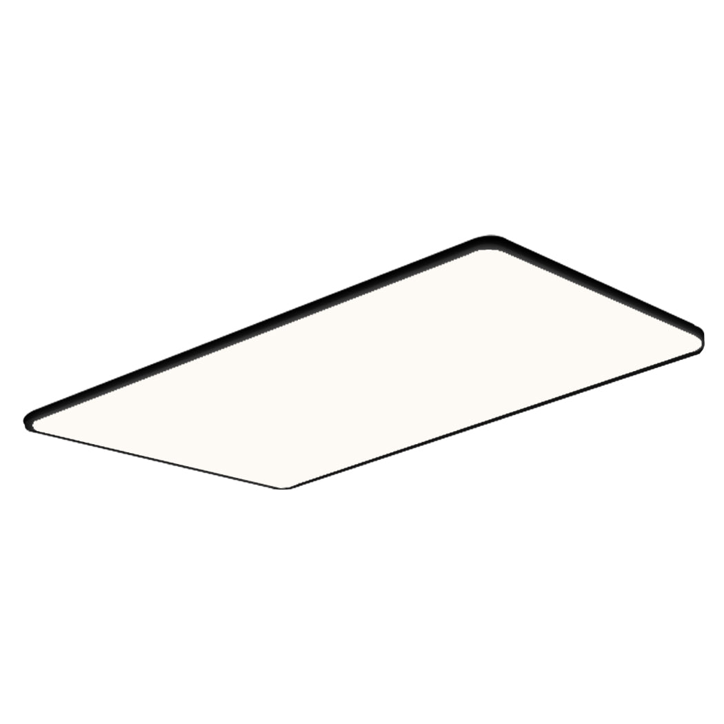 EMITTO LED Ceiling Light Ultra-Thin 96W Black-1910112849649340416