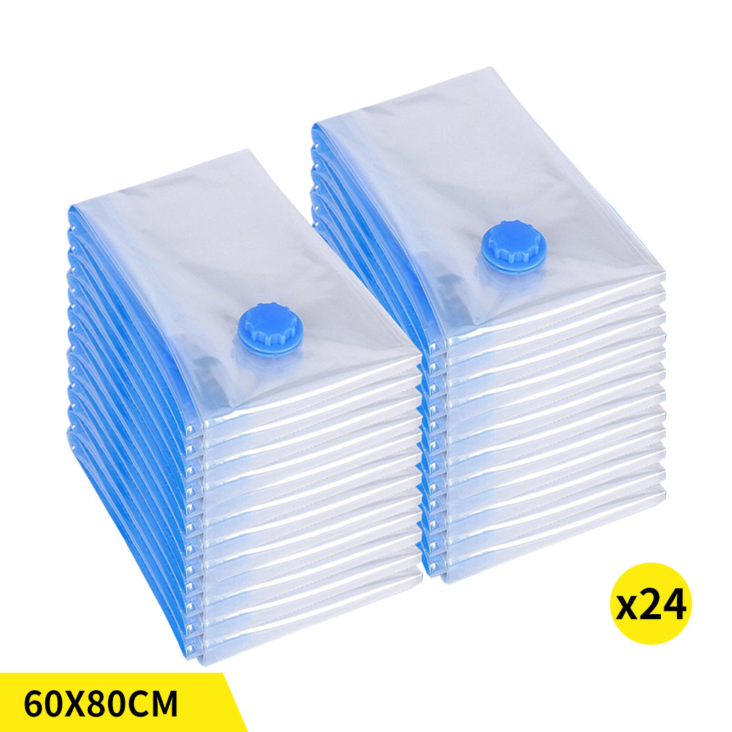 Vacuum Storage Bags Save Space Seal 60x80cm-24PK-1954802704257781760