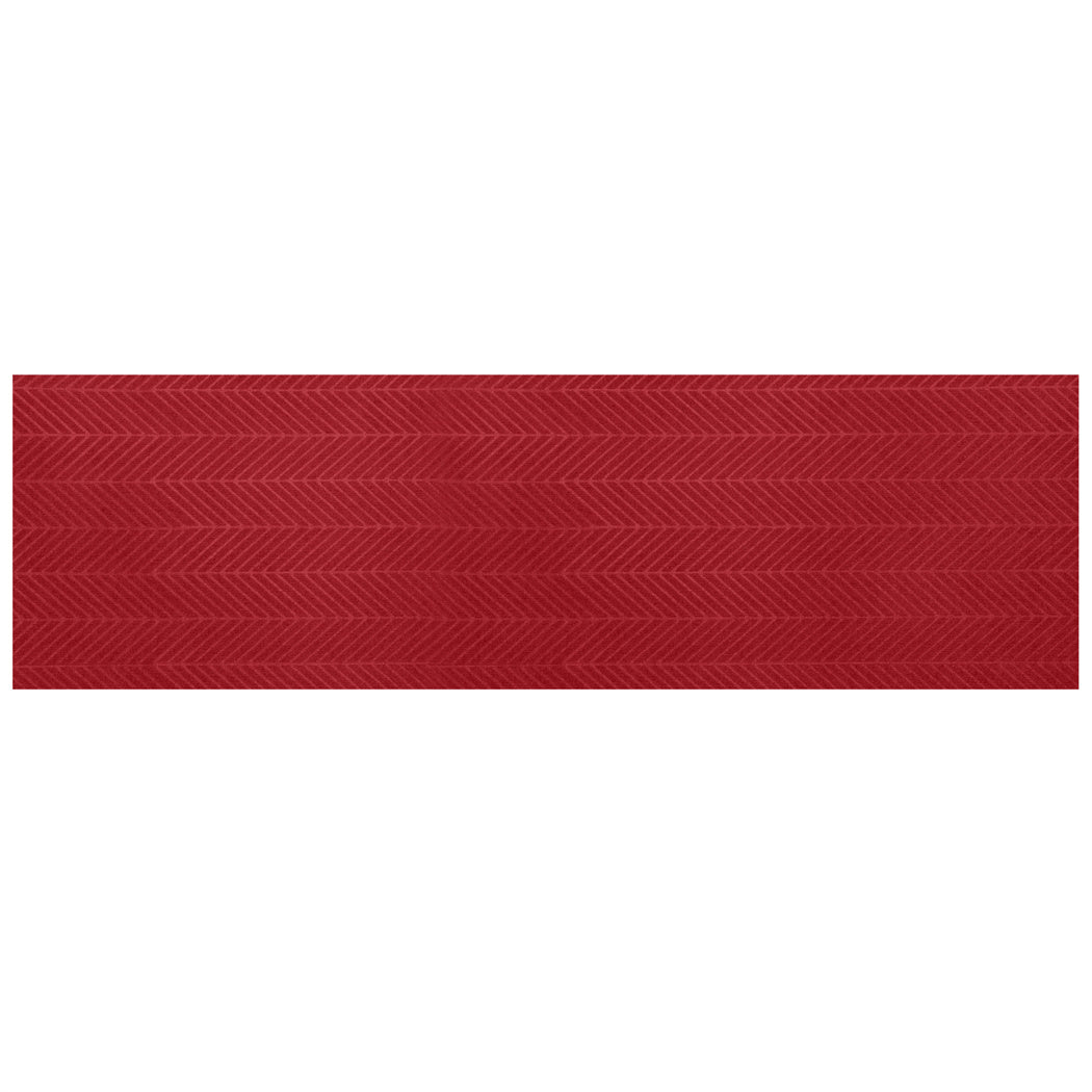 Marlow Extra Large Floor Rug Non Slip 90cm x 305cm Red-1954802463102078976