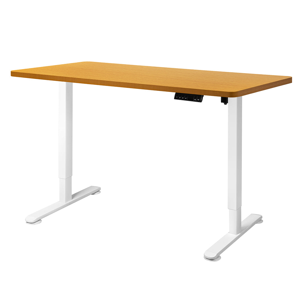 Levede Motorised Standing Desk Adjustable 140cm Natural 1000x 1MM-1954803021821120512