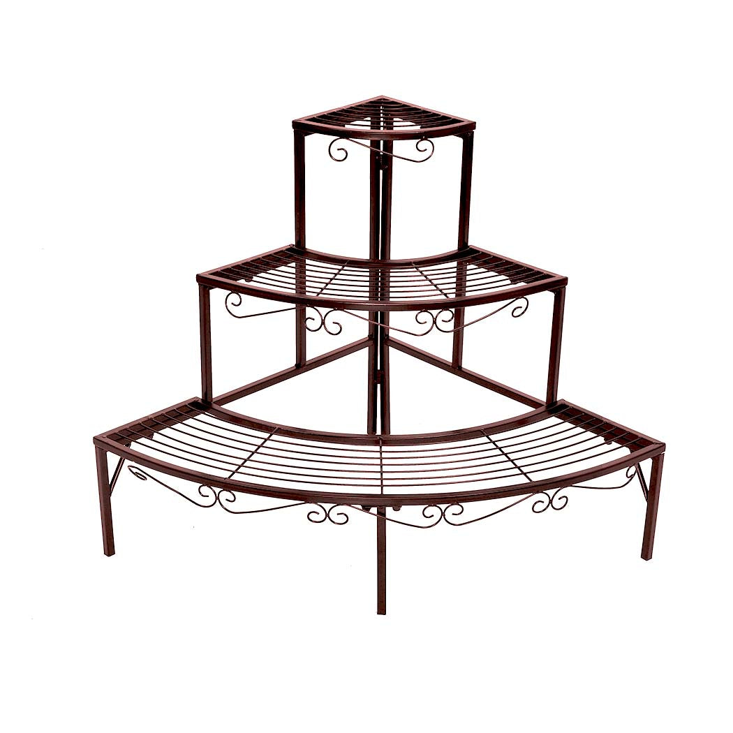 Levede Plant Stand Outdoor Indoor Metal-1910112810445180928