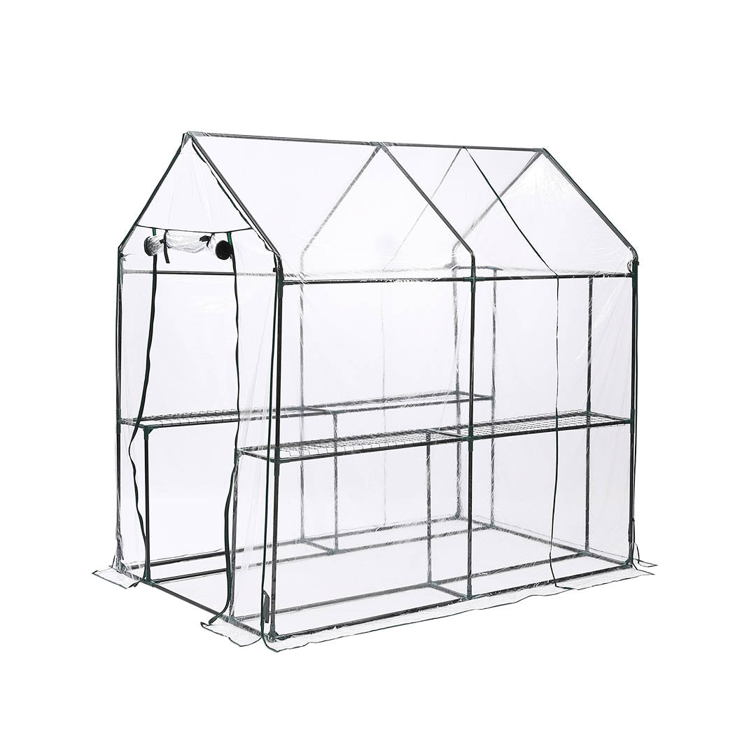 Levede 2 Tier Walk In Greenhouse Garden-1954802664768409600