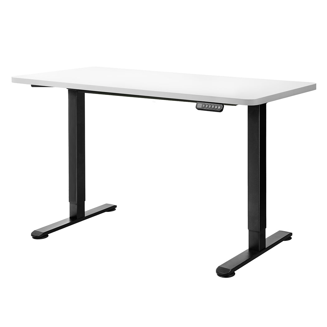 Levede Motorised Standing Desk Adjustable 140cm White 1000x 1MM-1954803019740745728