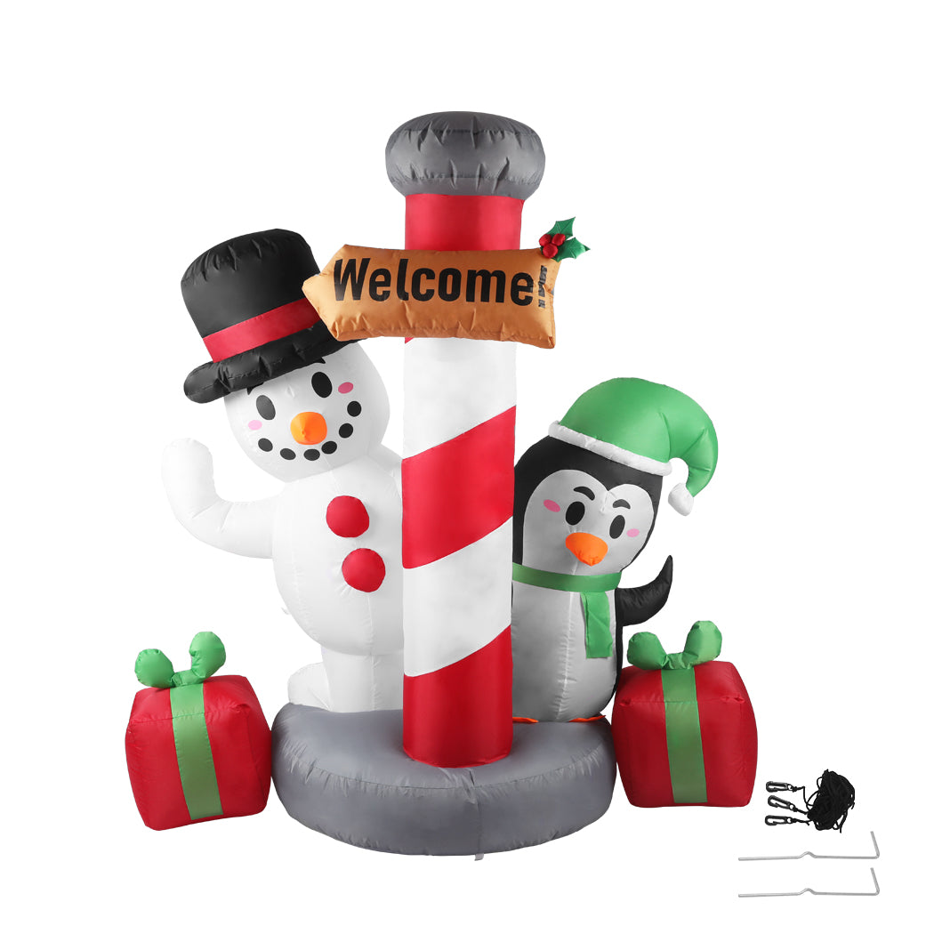 Santaco Inflatable Christmas Decor Pole-1963748914226139136