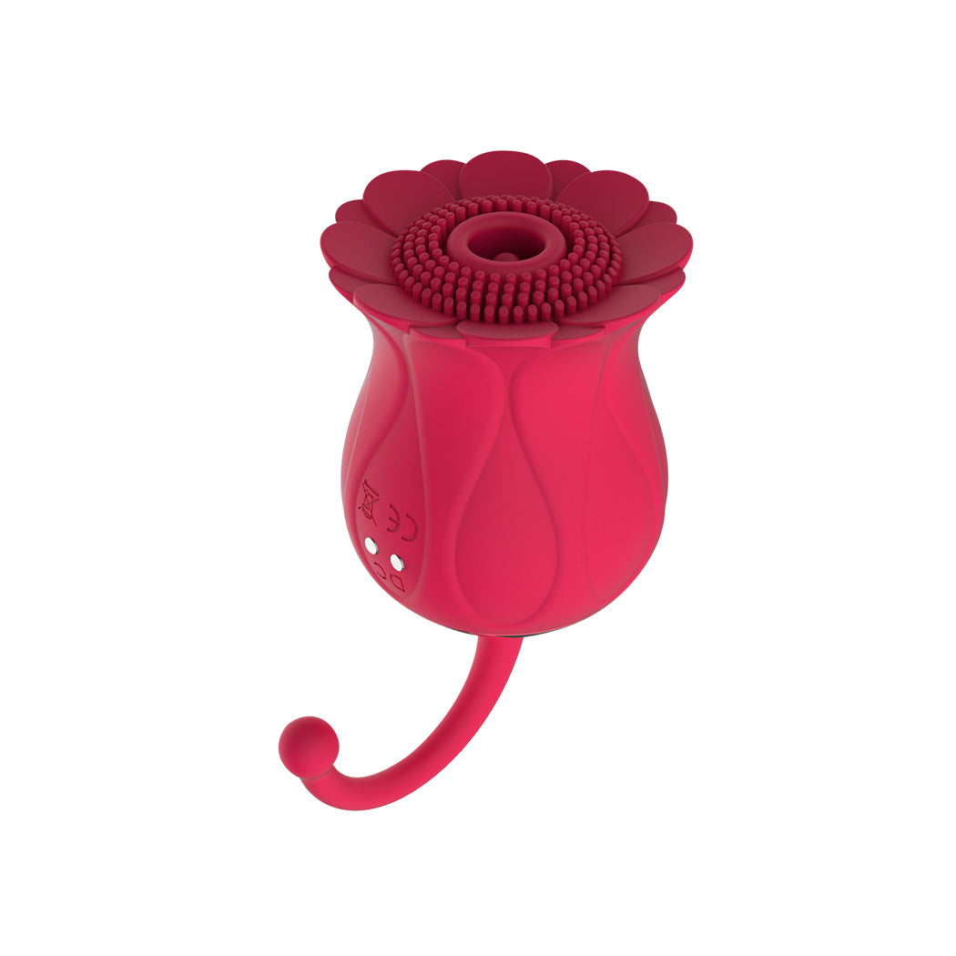 Urway Vibrator Sucking Masturbator Massager Red-1973193744090009600