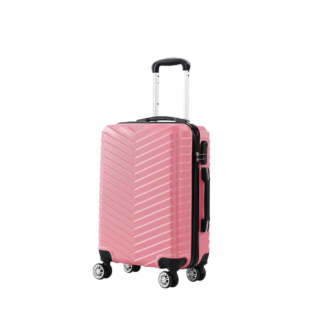 Slimbridge 20" Carry On Travel Luggage Rose 20 inch-1954802807471214592