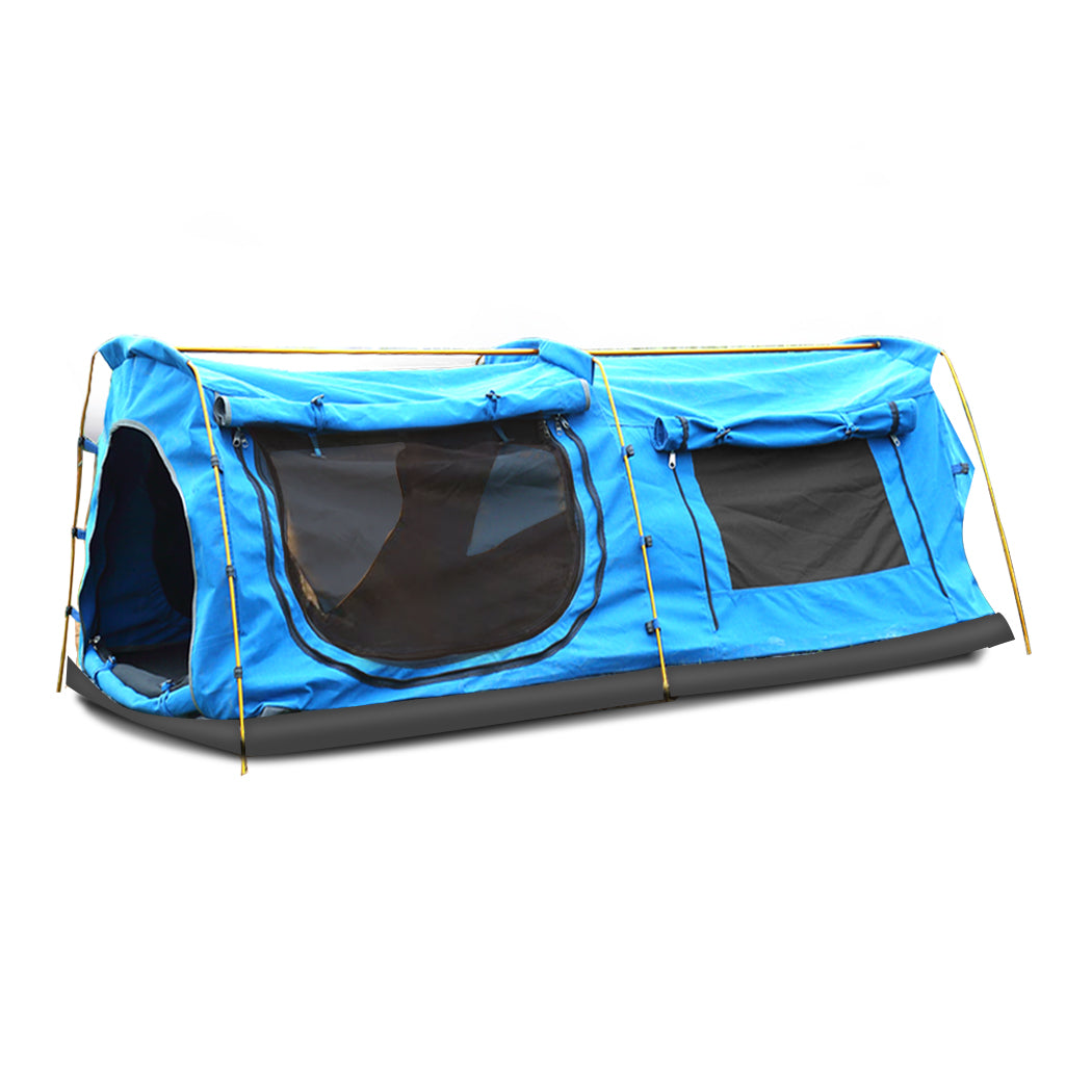 Mountview King Single Swag Camping Swags Blue-1954802648590979072
