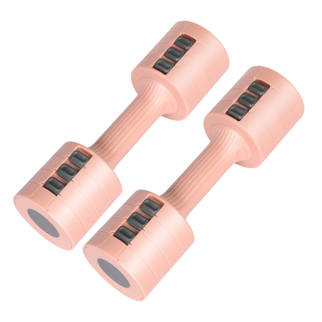 Centra A Pair Of 1KG To 5KG Dumbbells Pink-1954802366448537600