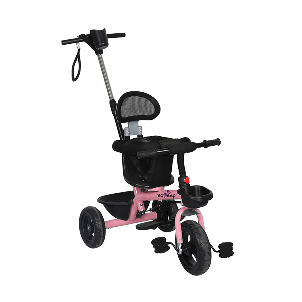 BoPeep Kids Tricycle Ride On Trike Toddler Pink-1954802769789587456