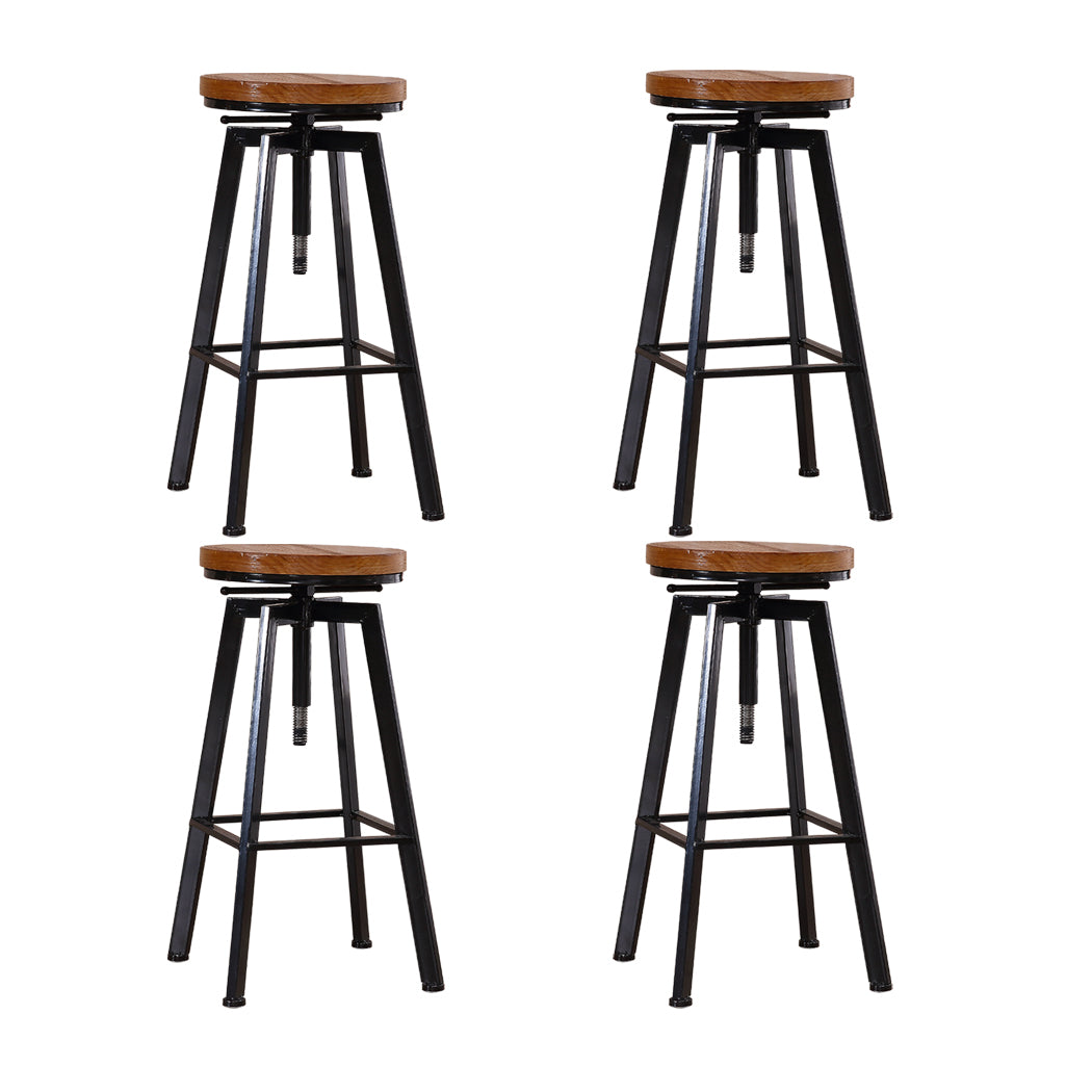 Levede 4x Bar Stools Industrial Kitchen-1954802948852813824