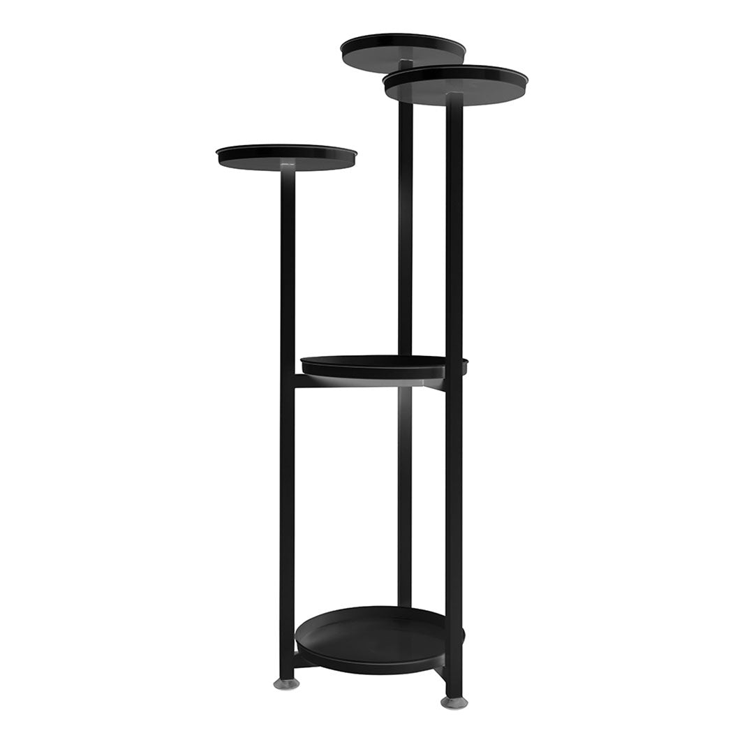 Levede Plant Stand Outdoor Indoor Flower Black Large-1954802662809669632