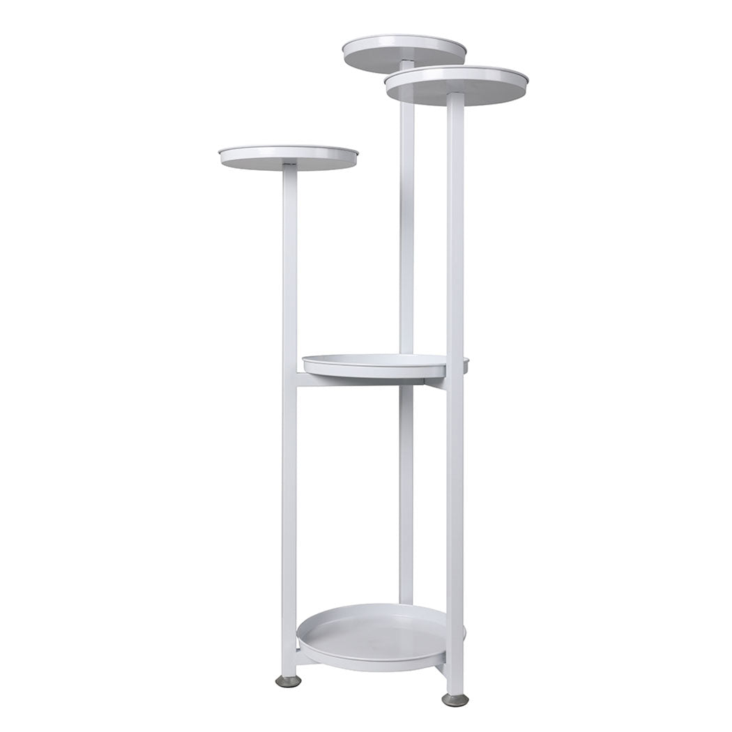 Levede Plant Stand Outdoor Indoor Flower White Large-1919892859163643904