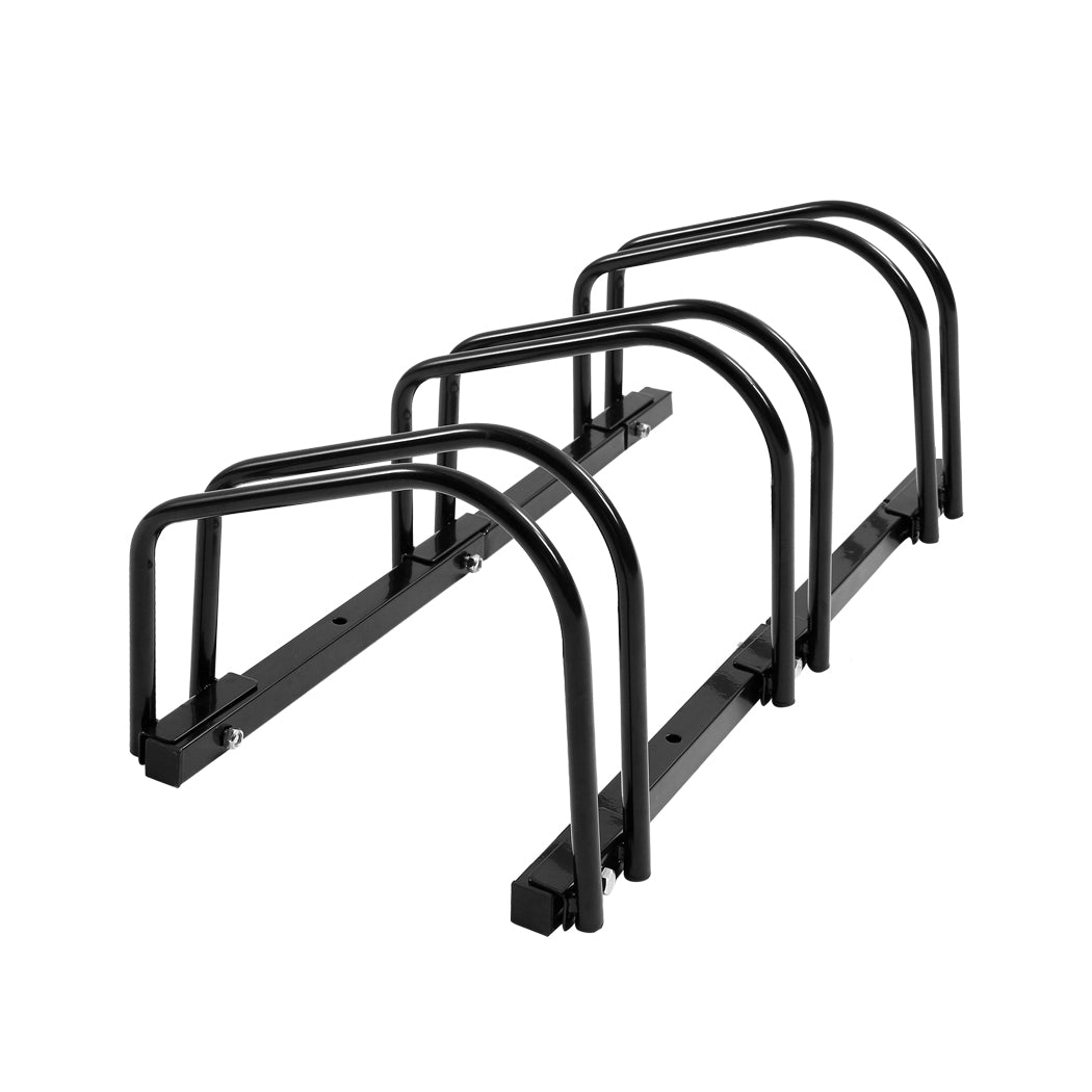 3 Bike Floor Parking Rack Bikes Stand-1954802586724995072