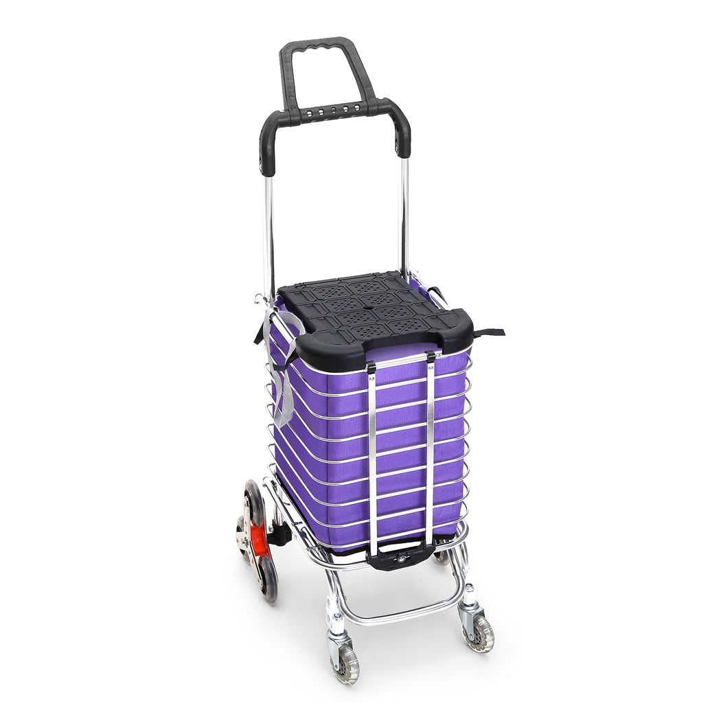 Foldable Shopping Cart Trolley Basket-1954802730480570368