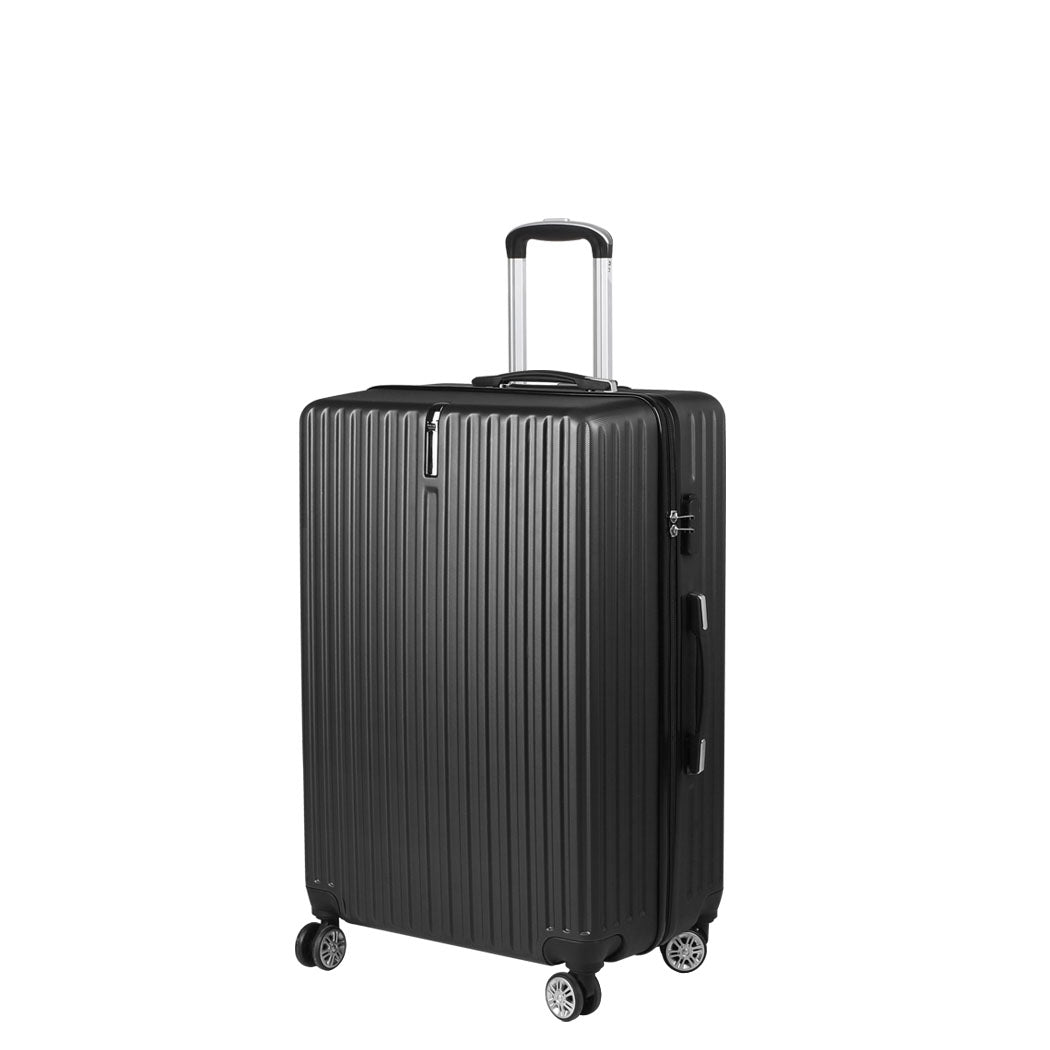 Slimbridge 24" Inch Luggage Suitcase Black 24 inch-1954802809878745088