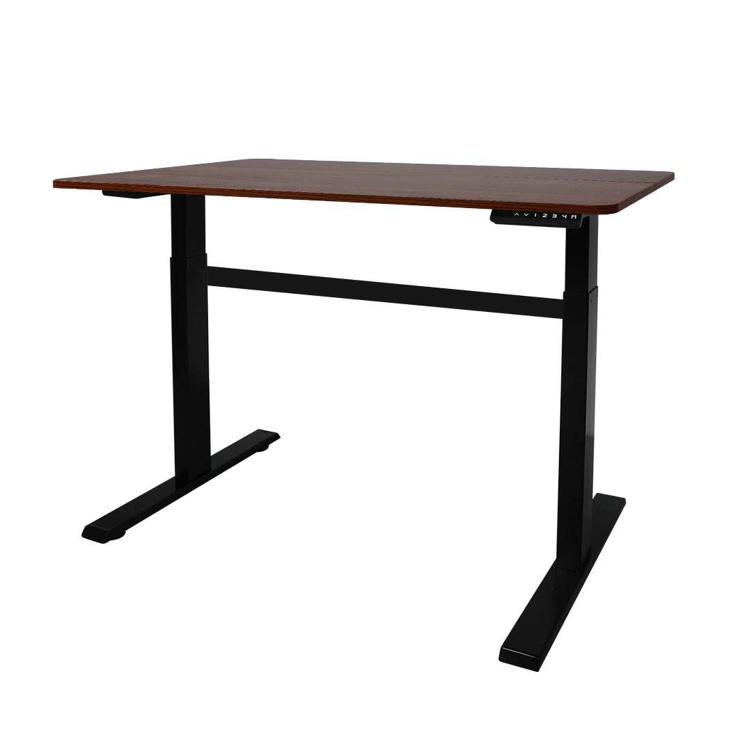 Levede Standing Desk Motorised Height Wooden-1919892936930234368