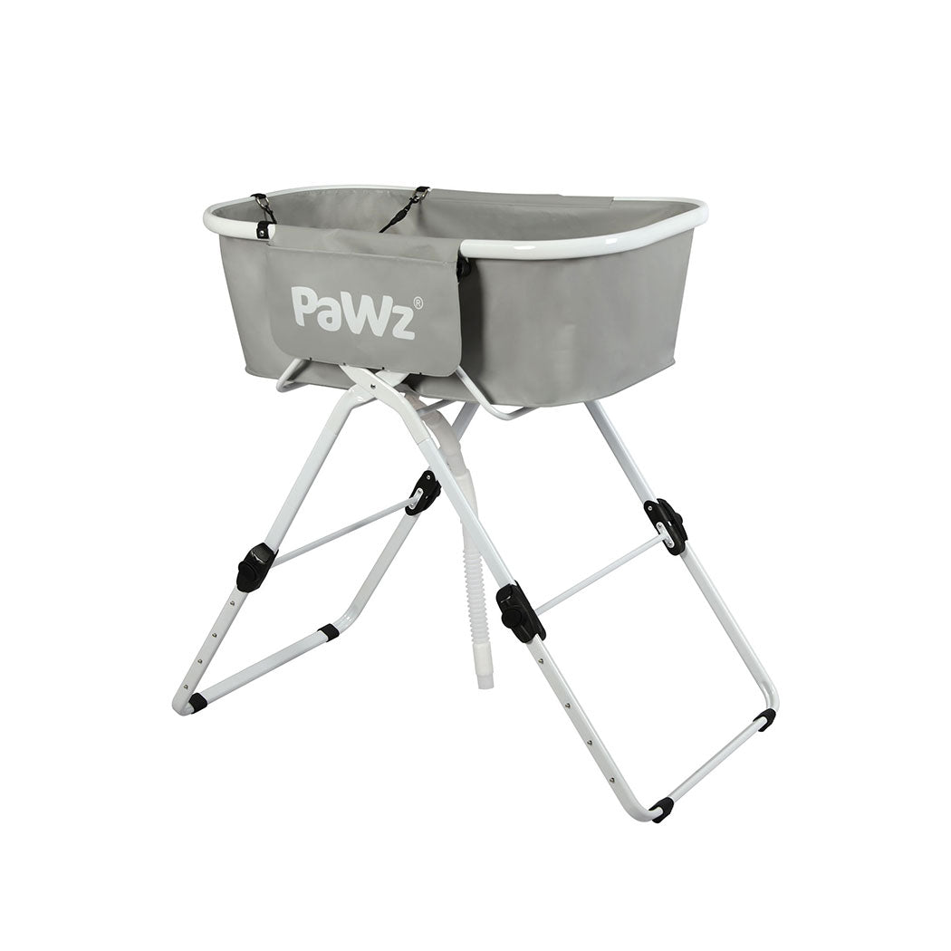 PaWz Pet Bathtub Adjustable Height Folding-1954802569662566400