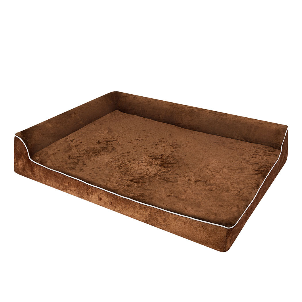 Pawz Orthopedic Dog Bed XL Coffee-1954802427551158272
