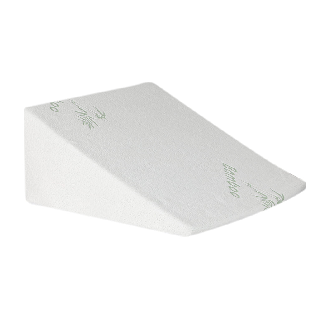 DreamZ Bedding Wedge Pillow Memory Foam White 30-1954802700248027136