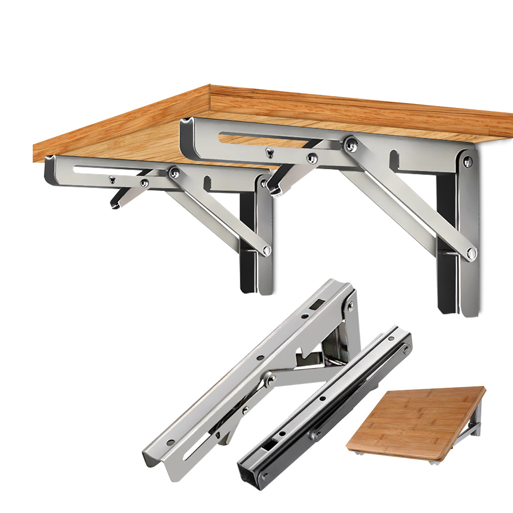 2Pcs 20" Folding Table Bracket Stainless-1954802736562311168