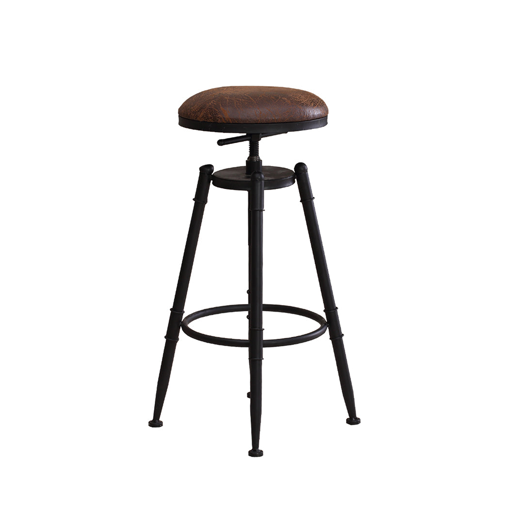 Levede 2x Industrial Bar Stools Kitchen-1954802949054140417