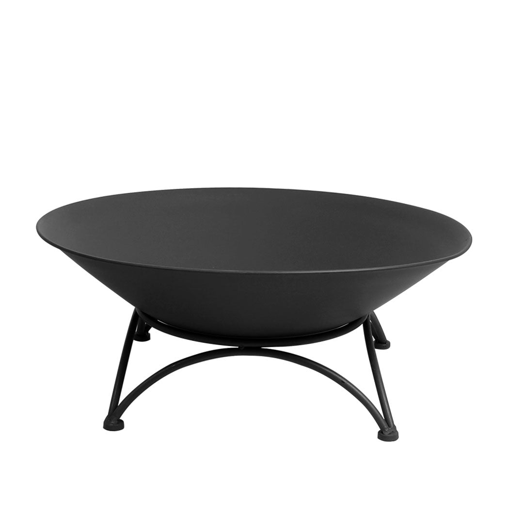 Moyasu 2IN1 Fire Pit Bowl Firepit Garden Black-1910112944331558913
