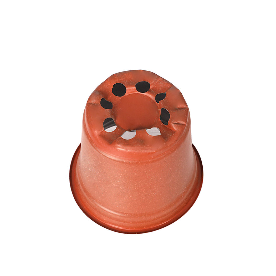 Lambu 100x Plastic Plant Pots Bulk Flowers Small-1910112308231802881