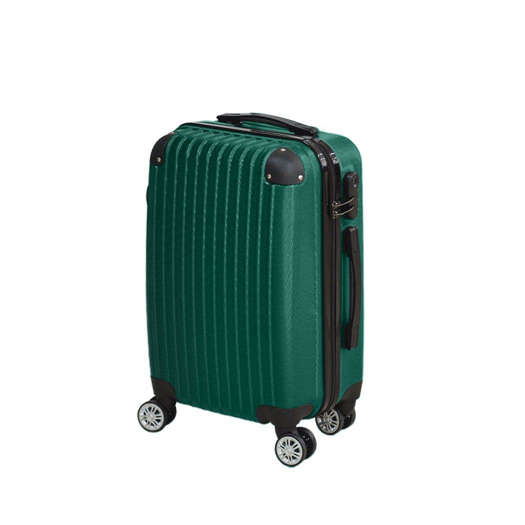 Slimbridge 28" Travel Luggage Suitcase Green-1954802639959101441