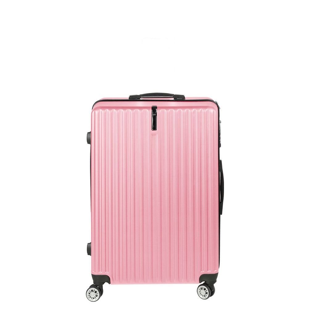 Slimbridge 20" Carry On Luggage Suitcase Rose Gold 20 inch-1954802809618698241