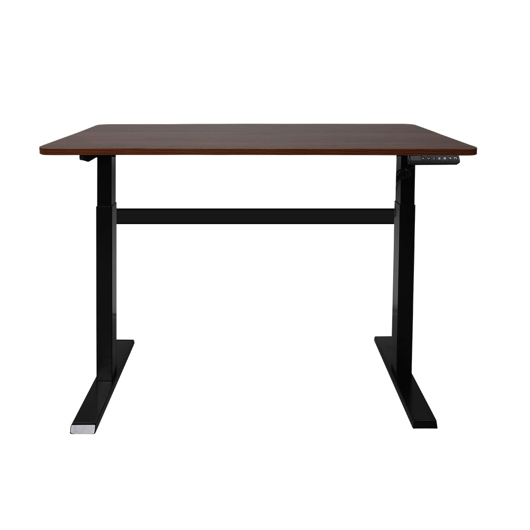 Levede Standing Desk Motorised Height Wooden-1919892936930234369