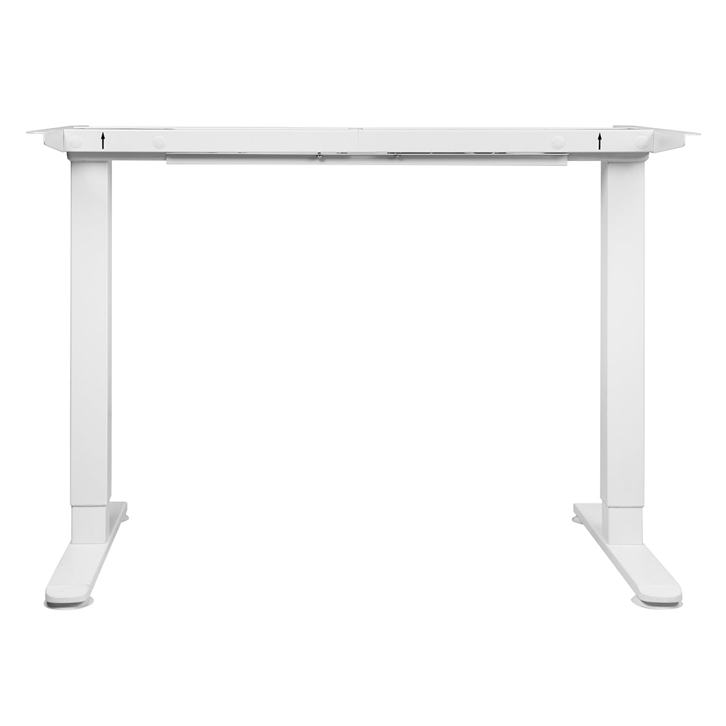 Levede Motorised Standing Desk Frame White Dual Motor-1919892877002018816