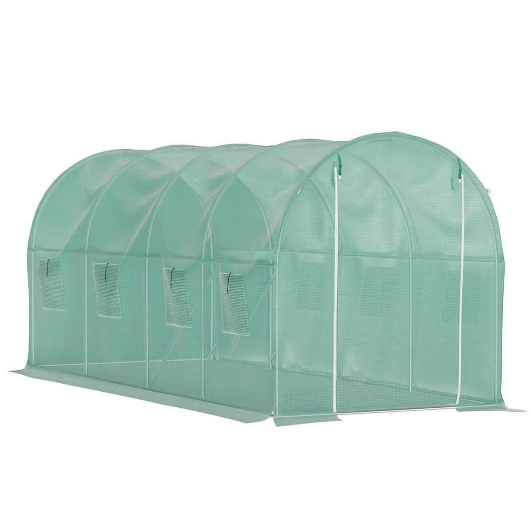 Lambu Greenhouse Walk-In Green House Shed 4M-1954802374765842433