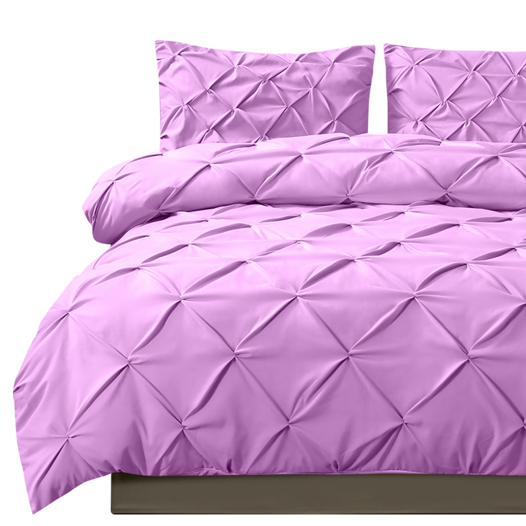 DreamZ Diamond Pintuck Duvet Cover Pillow-1910112188517978113
