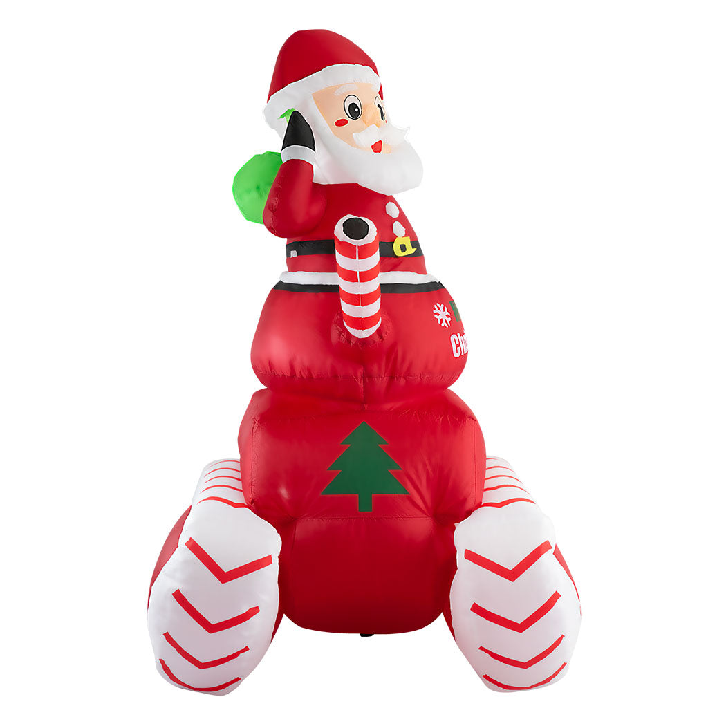 Santaco Christmas Inflatable Santa Claus-1954802755768029185