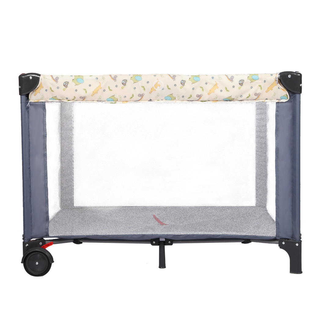 Baby Cot Bed Crib Bedding Set Bassinet Grey-1919892903405162497