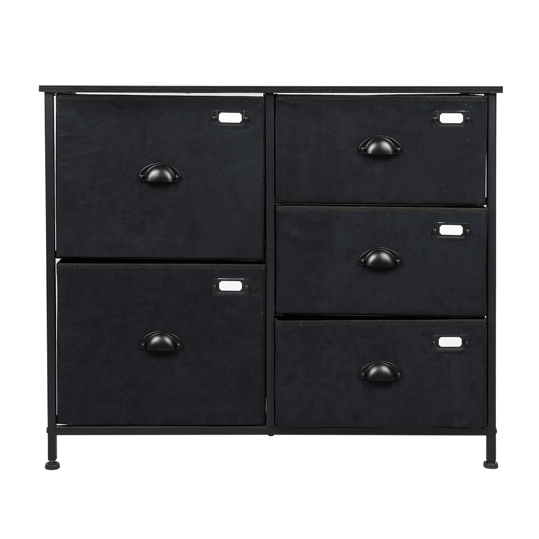 Levede Chest of 5 Drawers Storage Cabinet-1954802995757715457