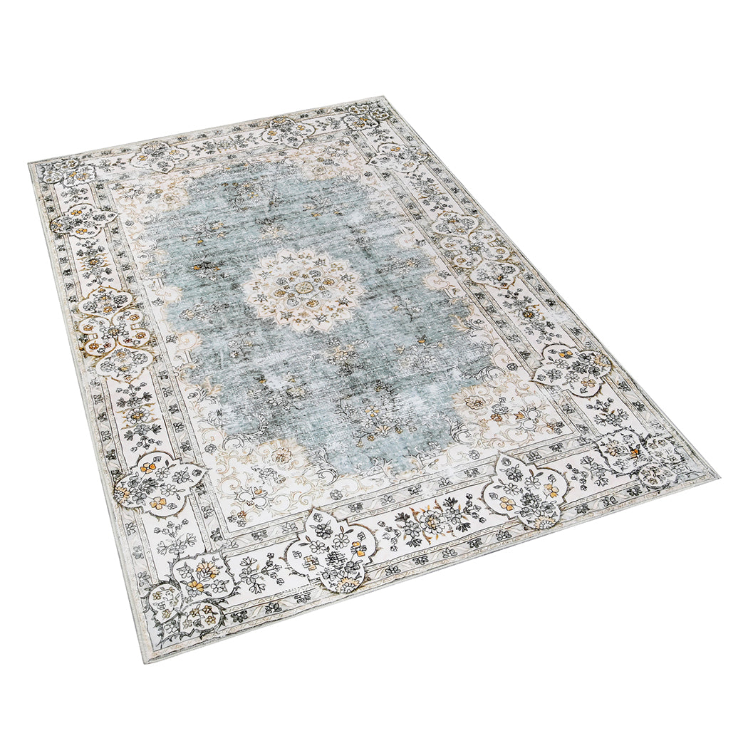 Marlow Floor Rug Short Pile Washable Vintage Carpet Soft Plush Non Slip 80x120-1954802391035547649