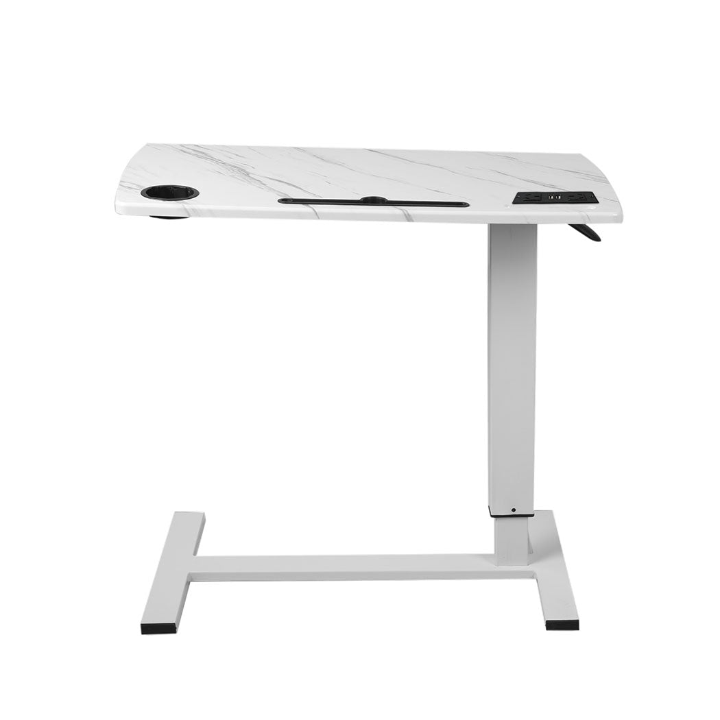 Levede Standing Desk Height Adjustable White-1954802680828399617