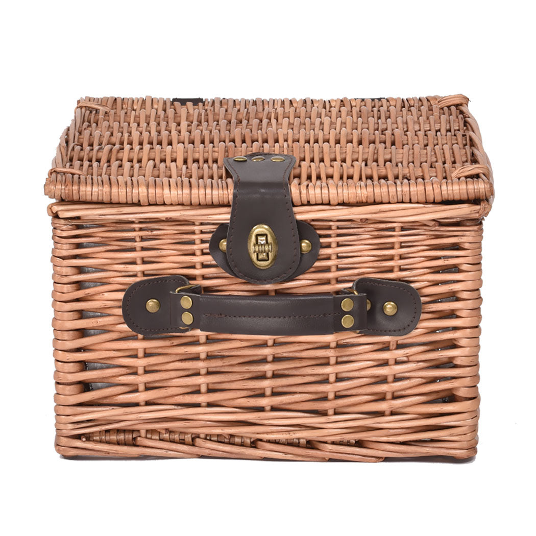 2 Person Picnic Basket Baskets Set Outdoor-1954802336719310849