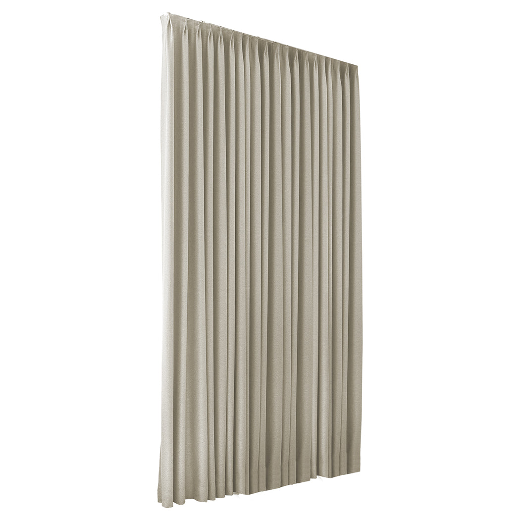 Marlow 2XBlockout Curtains Chenille 240x250 Coffee-1954802977277612033