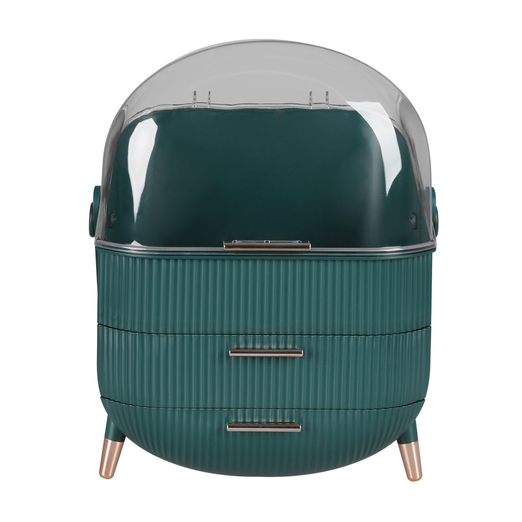 Makeup Storage Case Cosmetic Organiser Green-1954803002669928449