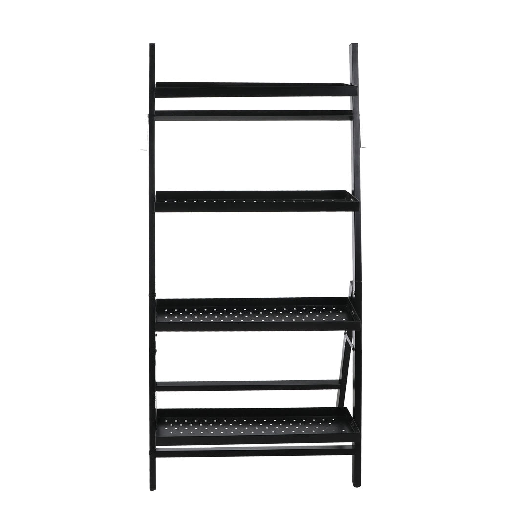 Levede 4-Tier Plant Stand Outdoor Indoor-1919892939803332609